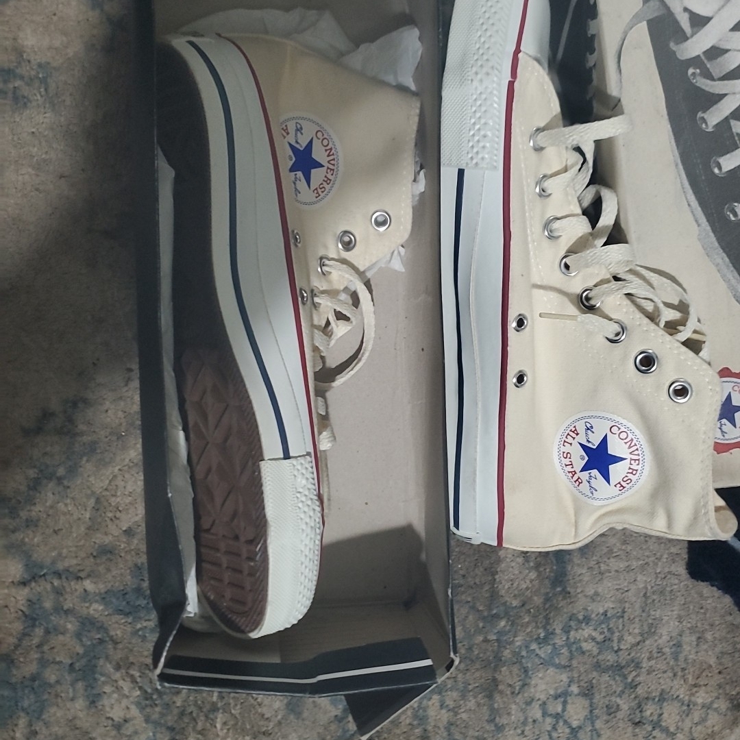 Converse Kids High-Top Sneakers - Beige